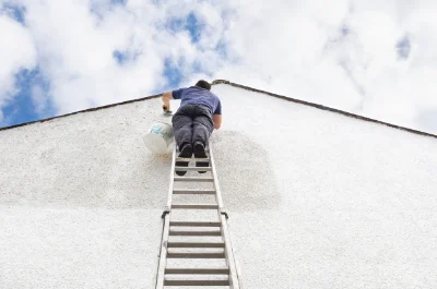 Peinture extérieure à Treffléan — façades et ravalement